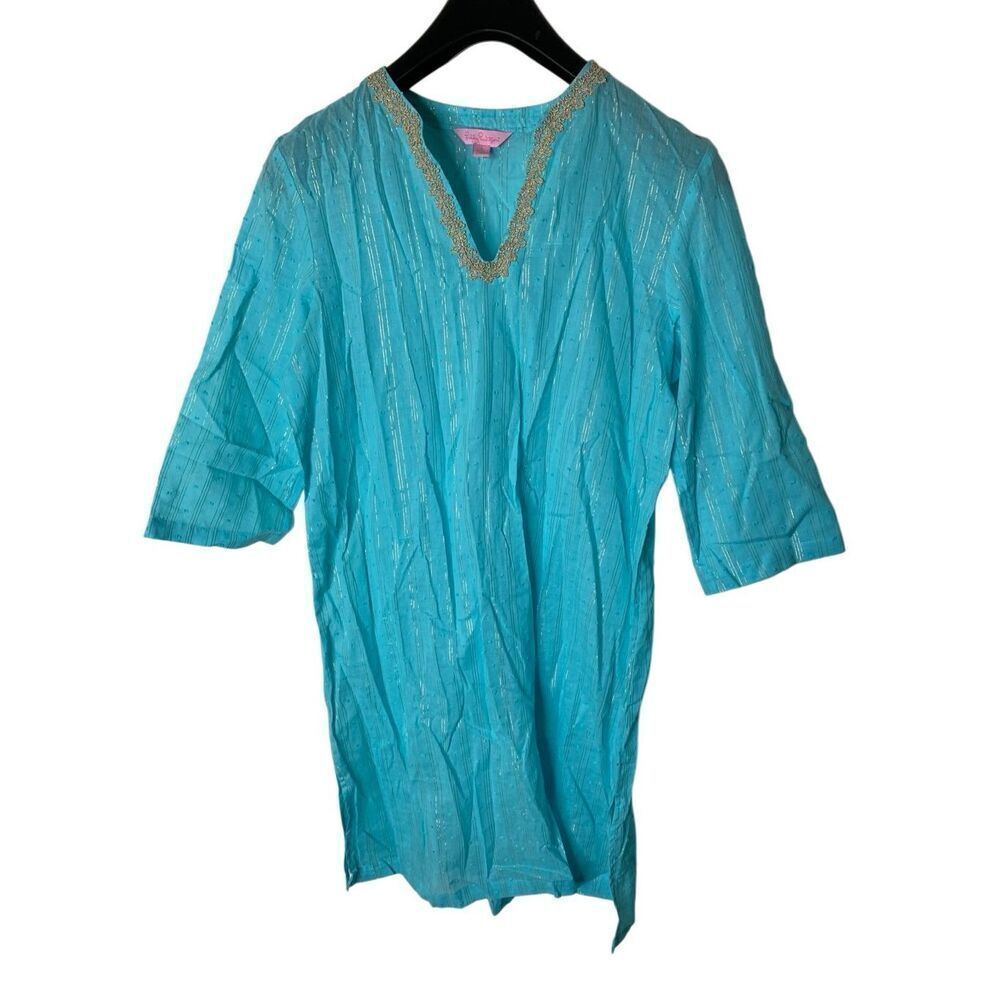 Lilly Pulitzer Novelty Lurex Stripe blouse top women's size small NEW WITH TAGS